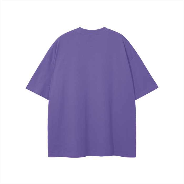 Simple Cross Streetwear Unisex Solid Color Loose Fit FOG T-Shirt