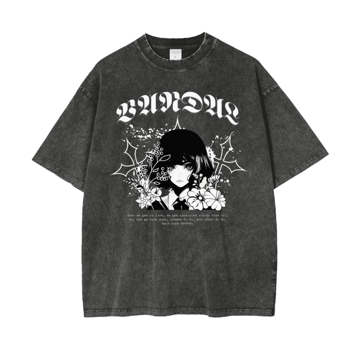 Vandal Acid Wash Oversize T-Shirt