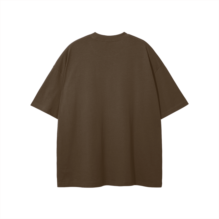 Simple Cross Streetwear Unisex Solid Color Loose Fit FOG T-Shirt