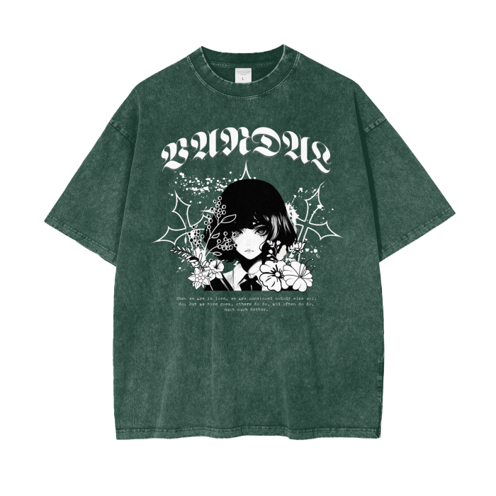 Vandal Acid Wash Oversize T-Shirt
