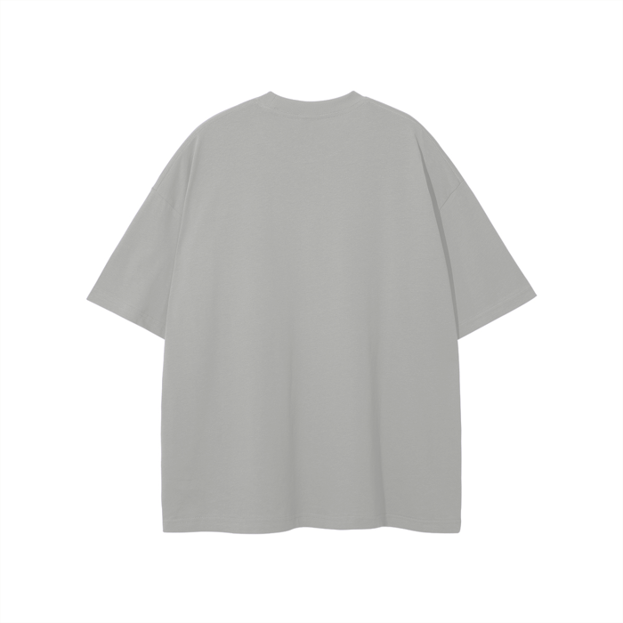 Simple Cross Streetwear Unisex Solid Color Loose Fit FOG T-Shirt
