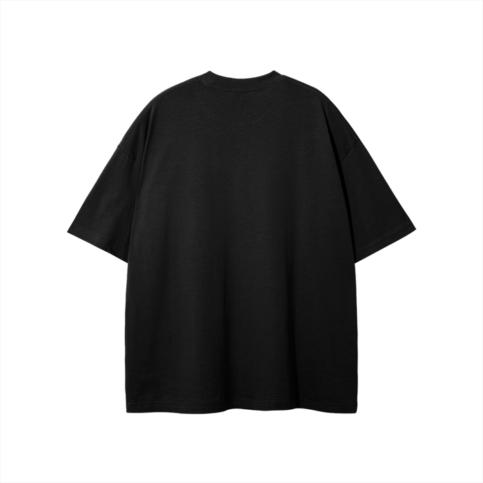 Simple Cross Streetwear Unisex Solid Color Loose Fit FOG T-Shirt