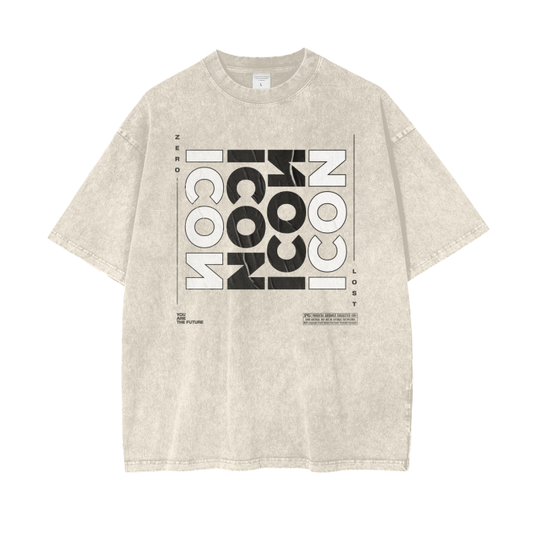 Icon Acid Wash Oversize T-Shirt