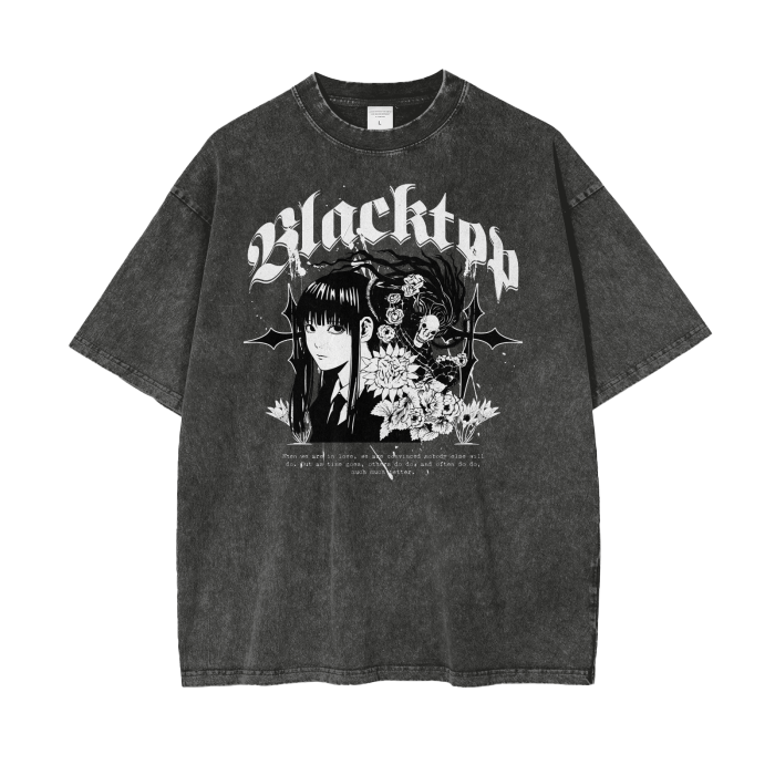 Blacktop Acid Wash Oversize T-Shirt
