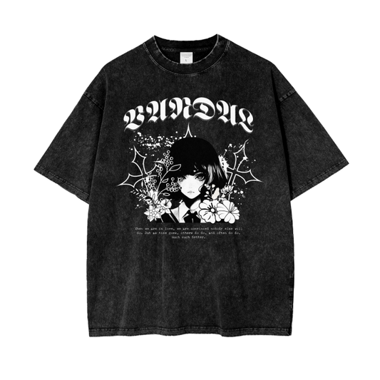 Vandal Acid Wash Oversize T-Shirt